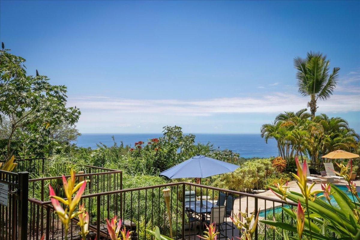 Villa Kona Westwind 1 New! Quiet Ocean-View 1St Floor | Patio | Pool à Kailua-Kona Extérieur photo