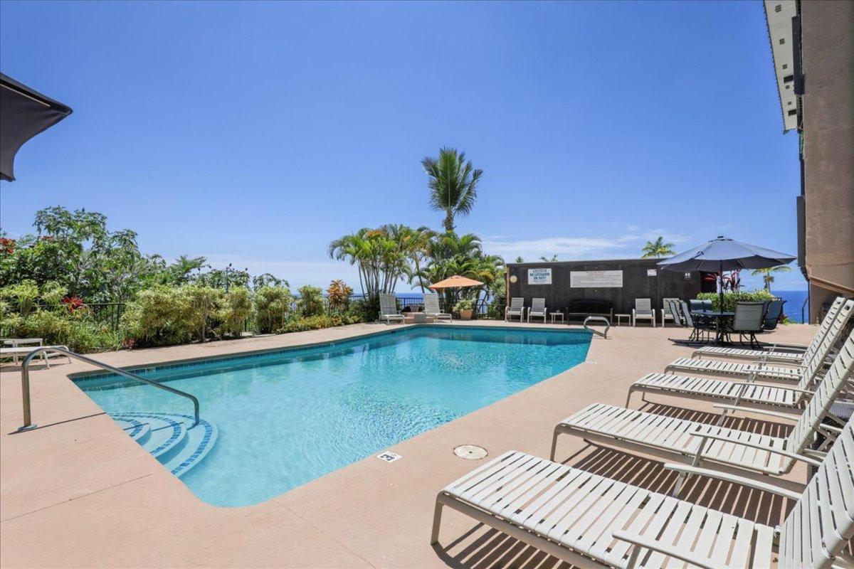 Villa Kona Westwind 1 New! Quiet Ocean-View 1St Floor | Patio | Pool à Kailua-Kona Extérieur photo